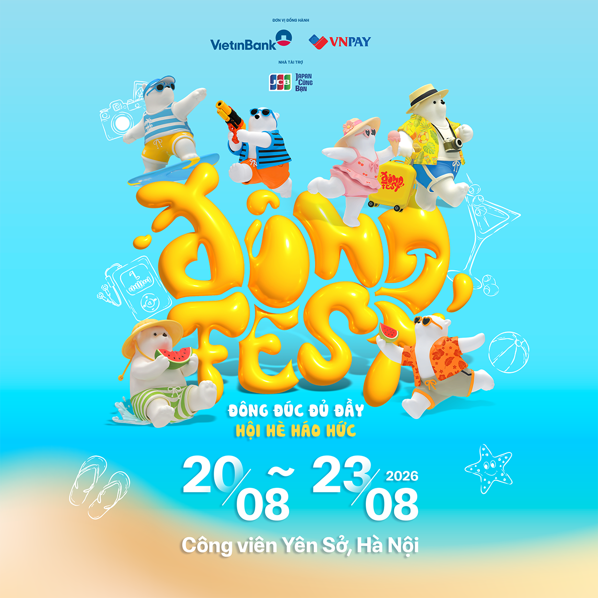 Đông Fest 2026 công bố chuỗi hoạt động mùa hè “Đông đúc đủ Đầy – Hội hè háo hức” tại Hà Nội - 1