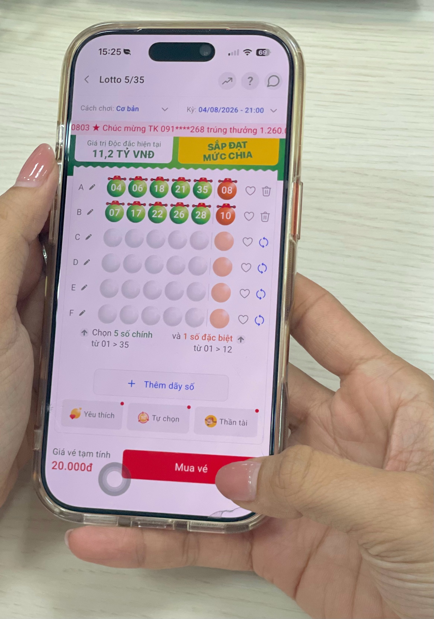 Những người trúng Lotto 5/35 của Vietlott đã mua vé như thế nào? - 2