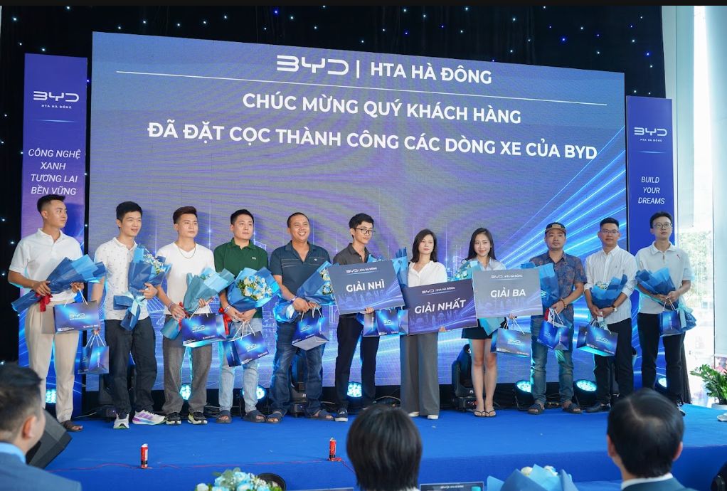 BYD HTA Hà Đông chính thức khai trương showroom, lan tỏa xu hướng di chuyển xanh đến khu vực phía Tây Thủ đô - 5