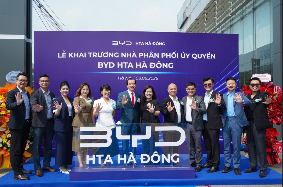 BYD HTA Hà Đông chính thức khai trương showroom, lan tỏa xu hướng di chuyển xanh đến khu vực phía Tây Thủ đô - 1