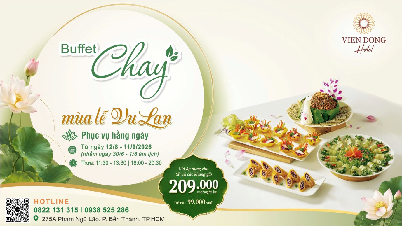 14 món mới "đổi vị" buffet chay Viễn Đông mùa Vu Lan - 5