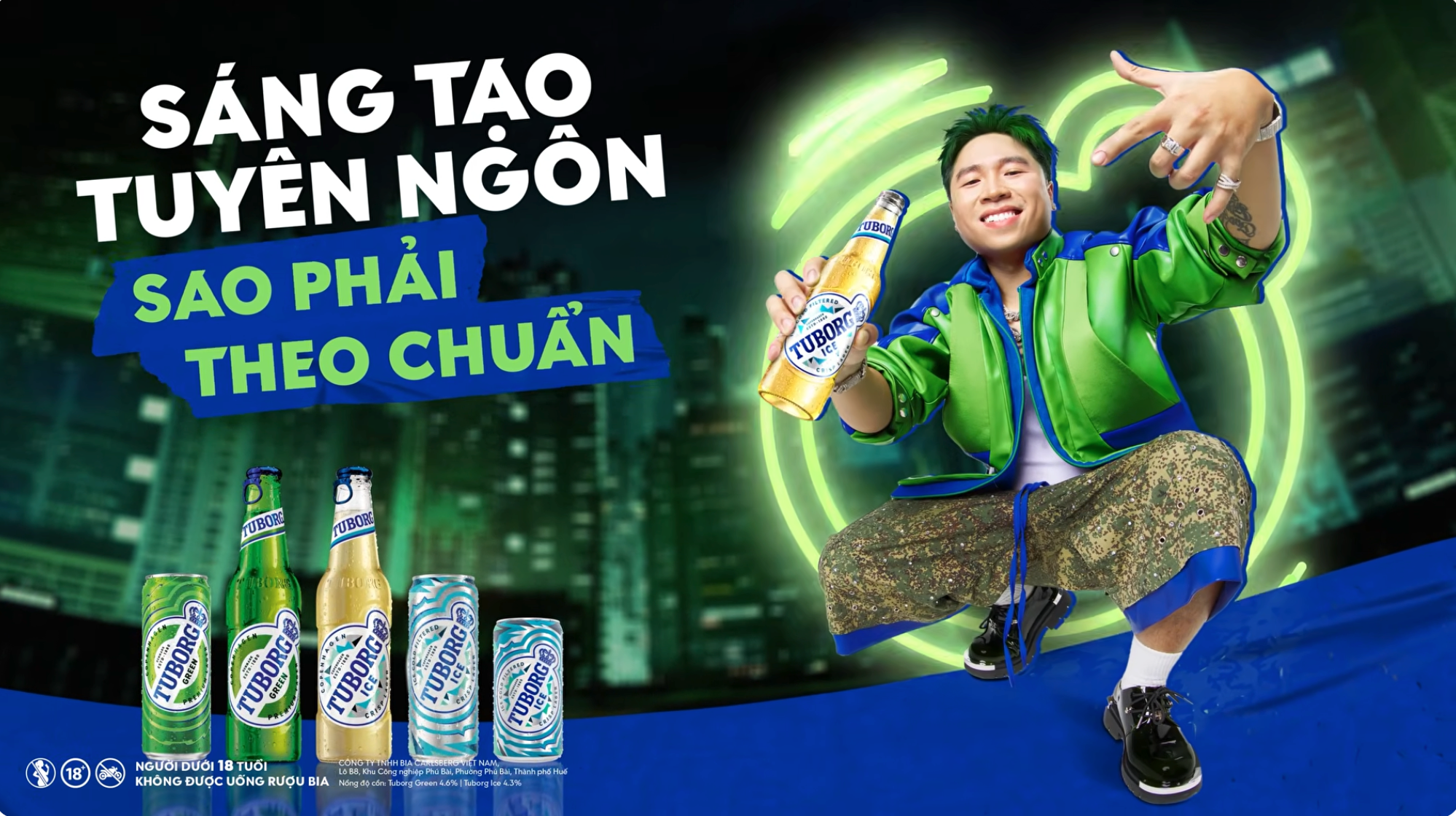 Bia Tuborg x 24K Right ra mắt MV phá chuẩn: Nơi hơn 100 người trẻ tự do cất tiếng nói và khẳng định chất riêng - 1