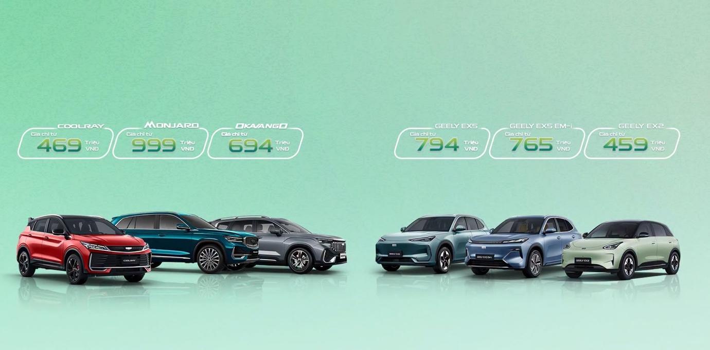 Cơ hội tiếp cận ô tô công nghệ mới với chính sách giá và 26 đặc quyền dịch vụ tháng 8 của Geely - 1