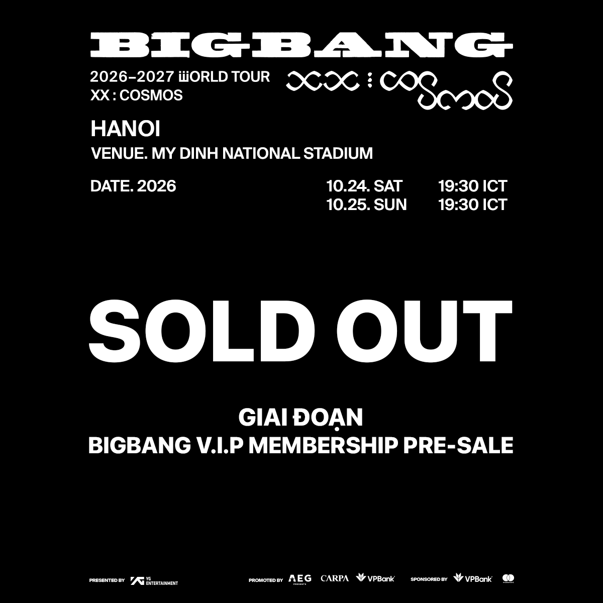 Cuộc chiến săn vé BIGBANG World Tour nóng hơn bao giờ hết: Sold out trong 2 tiếng, fan dồn sự chú ý vào đặc quyền VPBank Mastercard - 2