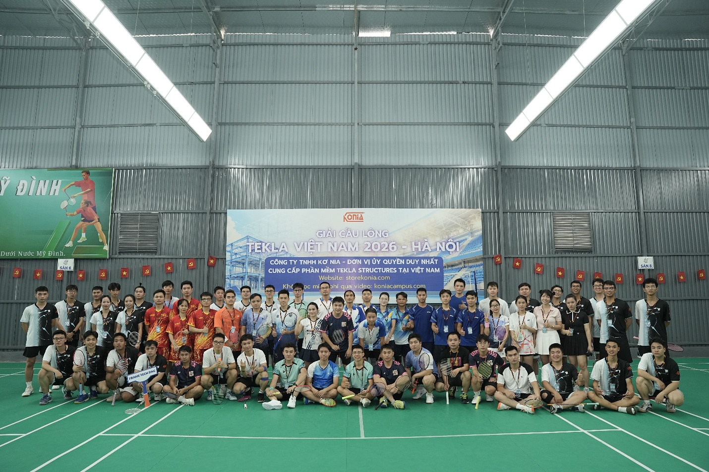 Sôi động Giải Cầu Lông Tekla Việt Nam 2026 tại Hà Nội - 1