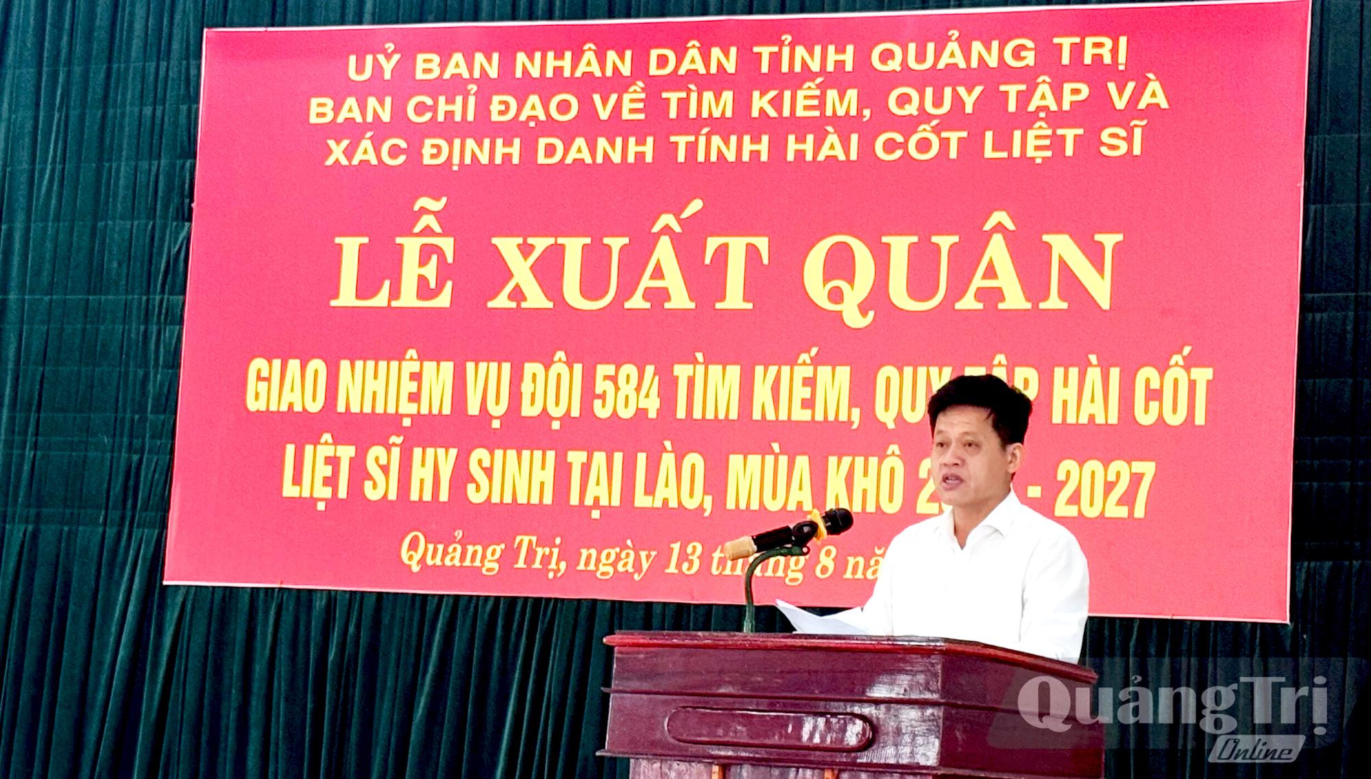 Long Châu tiếp sức Đội quy tập hài cốt liệt sĩ 584 bằng thuốc và vật tư y tế trong hành trình thực hiện nhiệm vụ tại Lào - 2