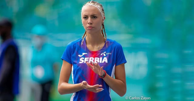 Nữ thần nhảy cao Serbia gây bão với gương mặt nổi bật, nhan sắc lấn át siêu mẫu - 11