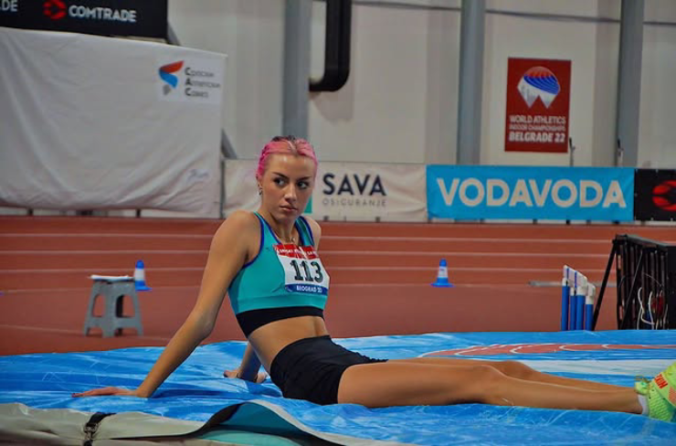 Nữ thần nhảy cao Serbia gây bão với gương mặt nổi bật, nhan sắc lấn át siêu mẫu - 1