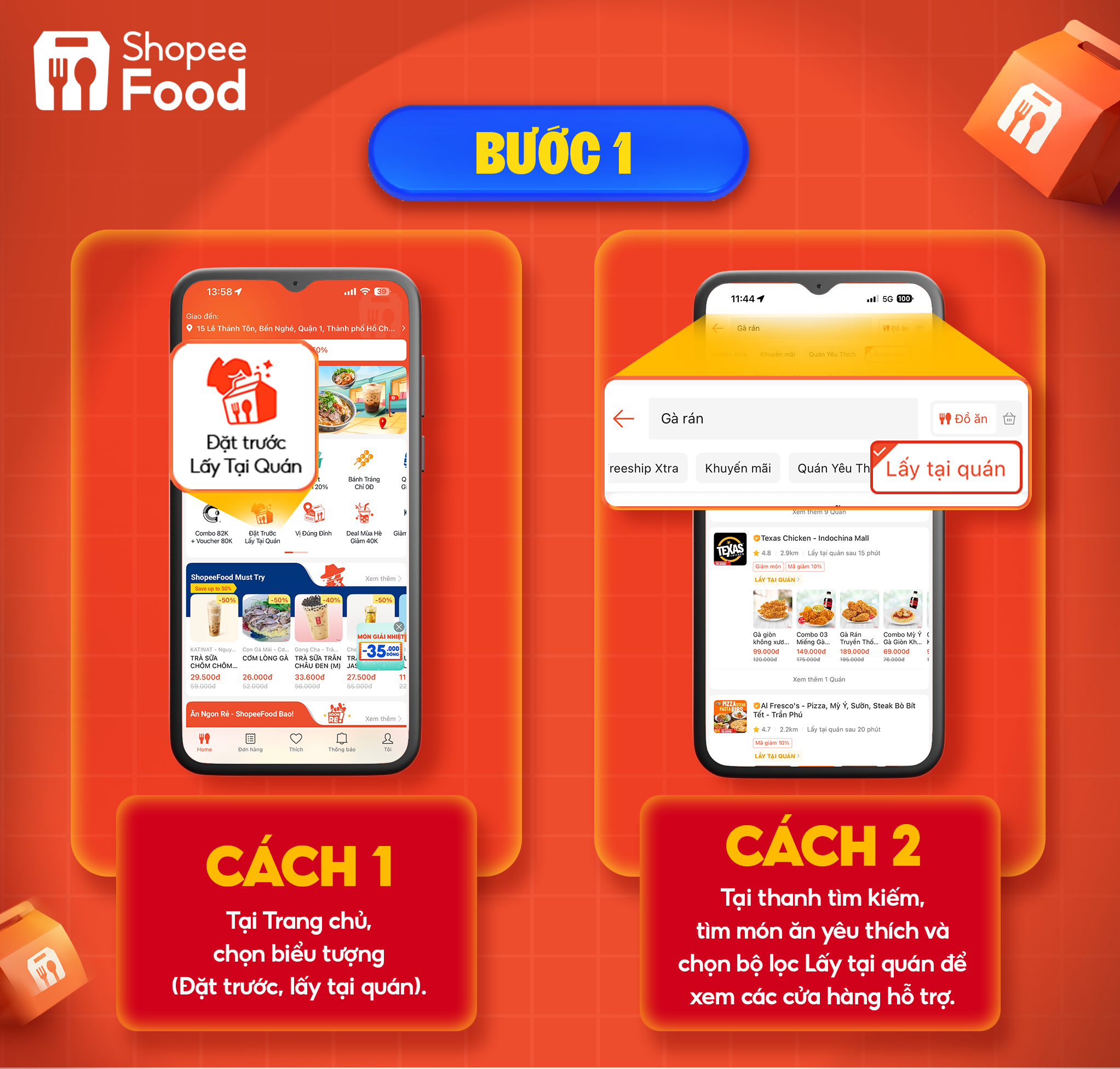 Đặt trước, lấy món tại quán tiện lợi trên ShopeeFood, bạn đã biết cách? - 2