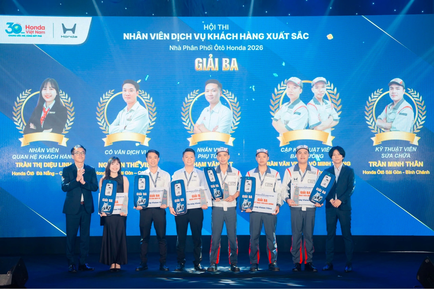 Honda Việt Nam tổ chức thành công  “Hội thi Nhân viên dịch vụ khách hàng xuất sắc” - 3