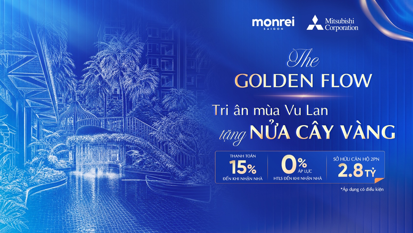 Chủ đầu tư Mitsubishi Corporation công bố ưu đãi đặc biệt mùa Vu Lan dành cho khách hàng Monrei Saigon - 1