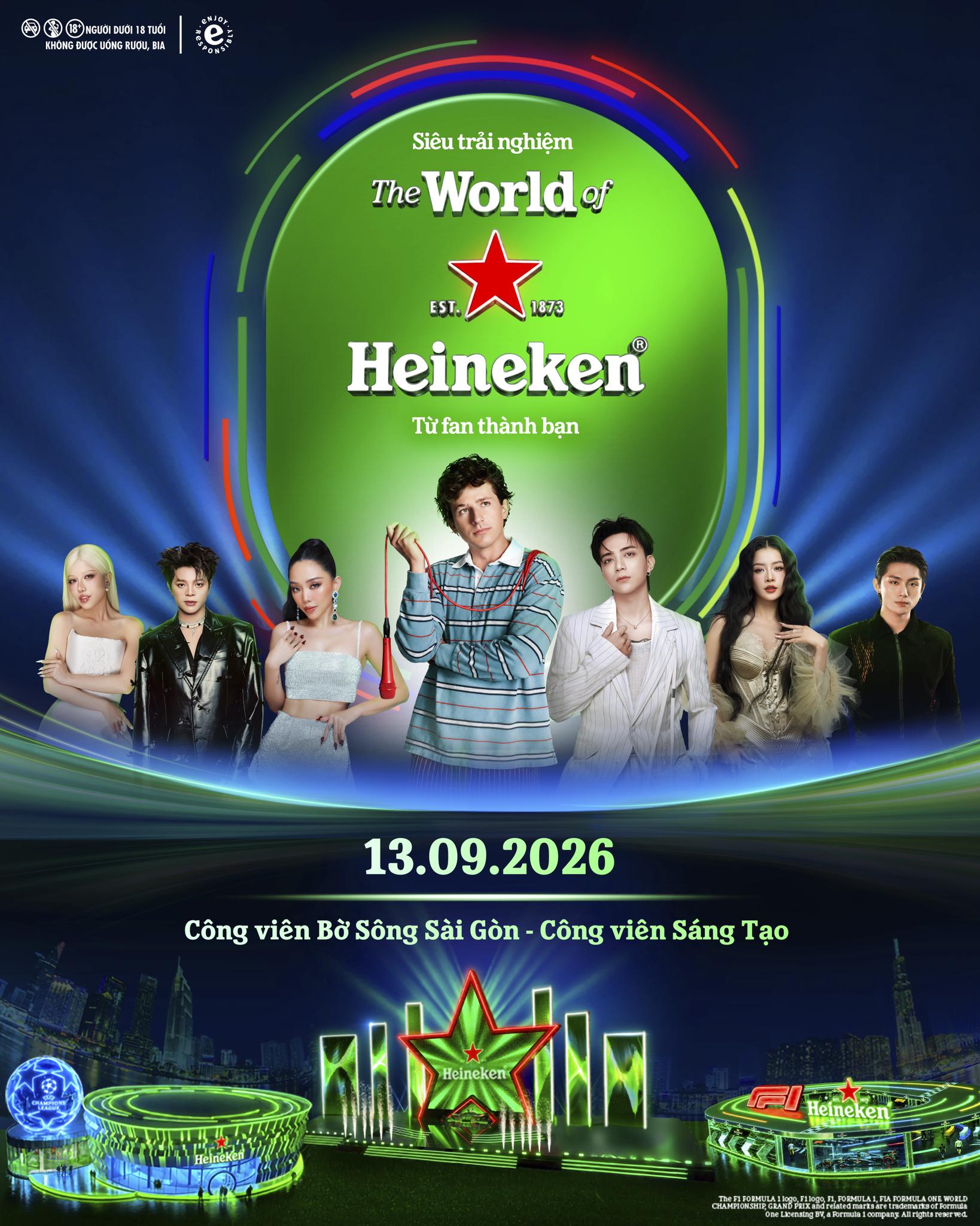Heineken® công bố siêu trải nghiệm “The World Of Heineken®” quy tụ 4 thế giới đam mê cùng chuỗi hoạt động đẳng cấp “chỉ có thể là Heineken®” - 4