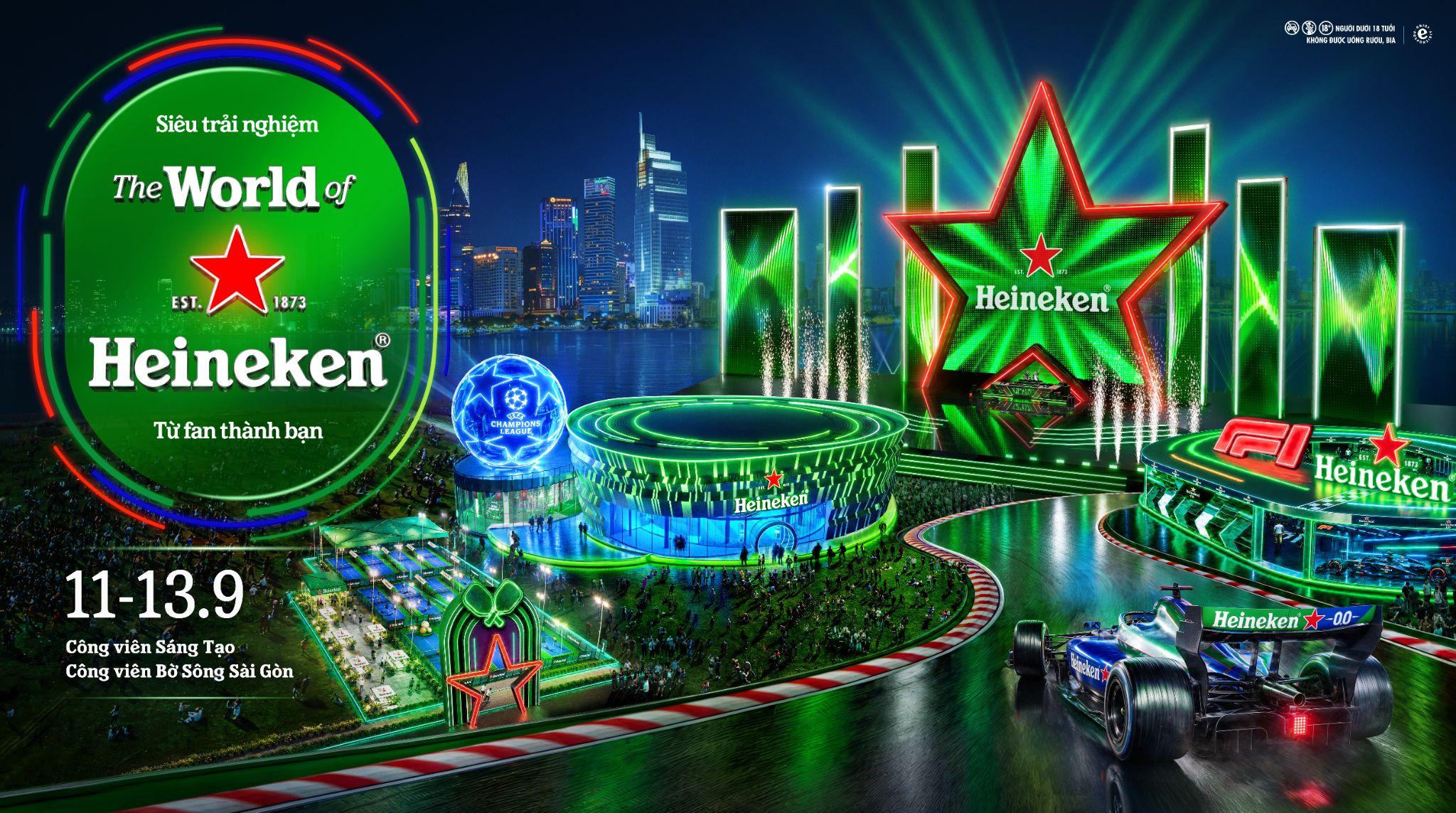Heineken® công bố siêu trải nghiệm “The World Of Heineken®” quy tụ 4 thế giới đam mê cùng chuỗi hoạt động đẳng cấp “chỉ có thể là Heineken®” - 1