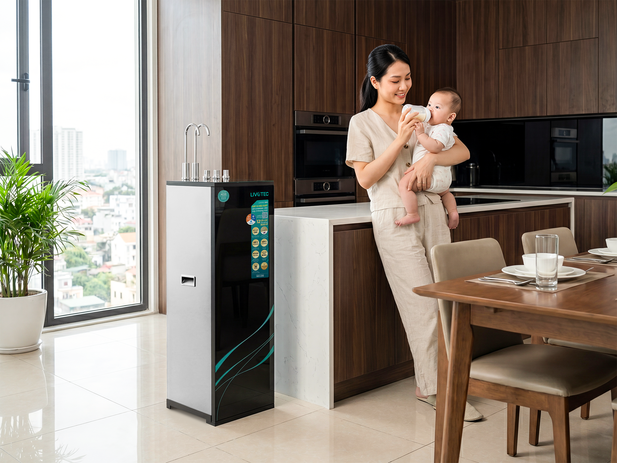 Nước pha sữa đã đun sôi vẫn còn cặn: Ông bố kỹ sư quyết định làm gì? - 4
