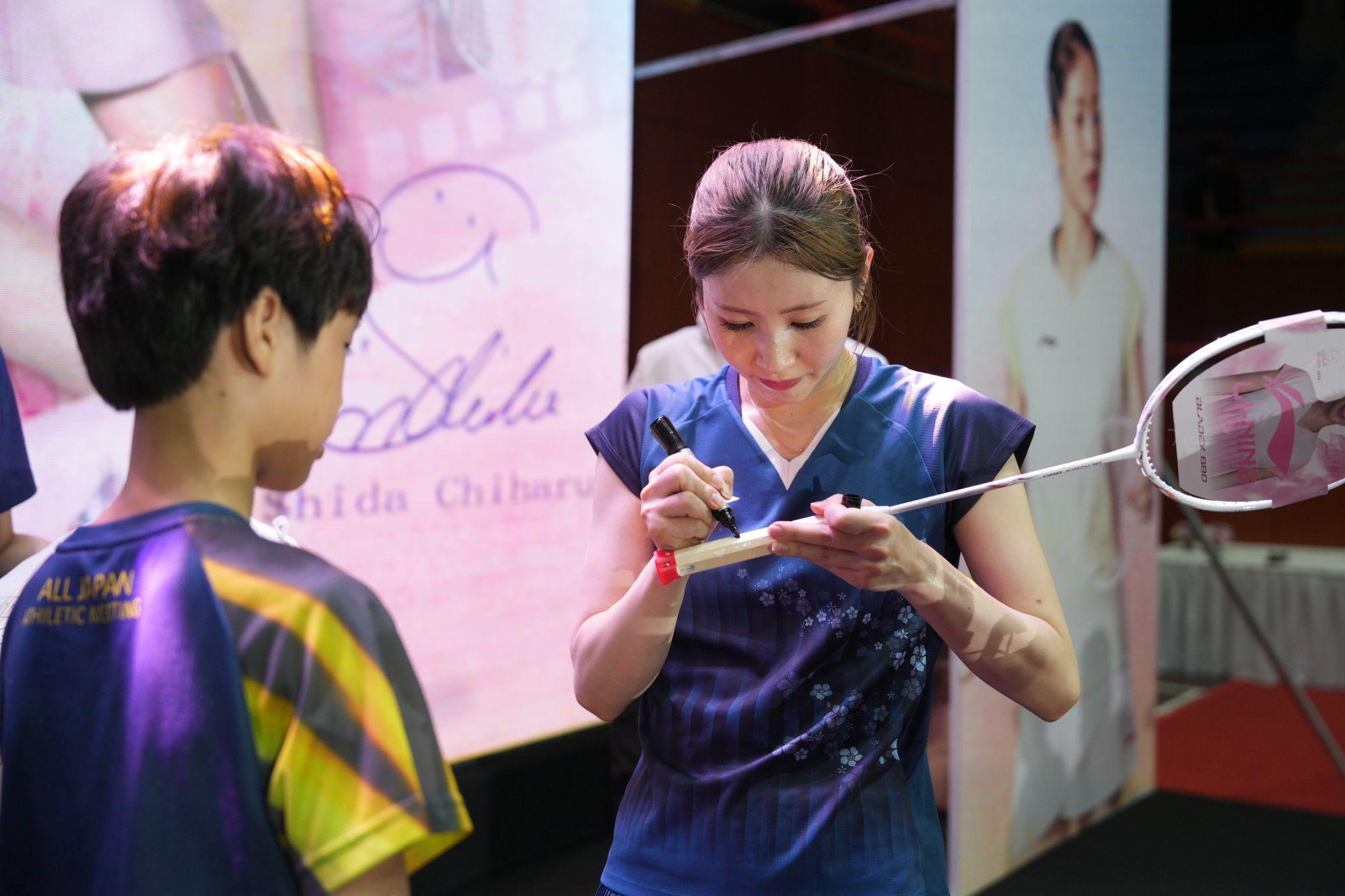 Chiharu Shida trở lại Việt Nam cùng Li-Ning – kết nối cộng đồng, lan tỏa tình yêu cầu lông - 5