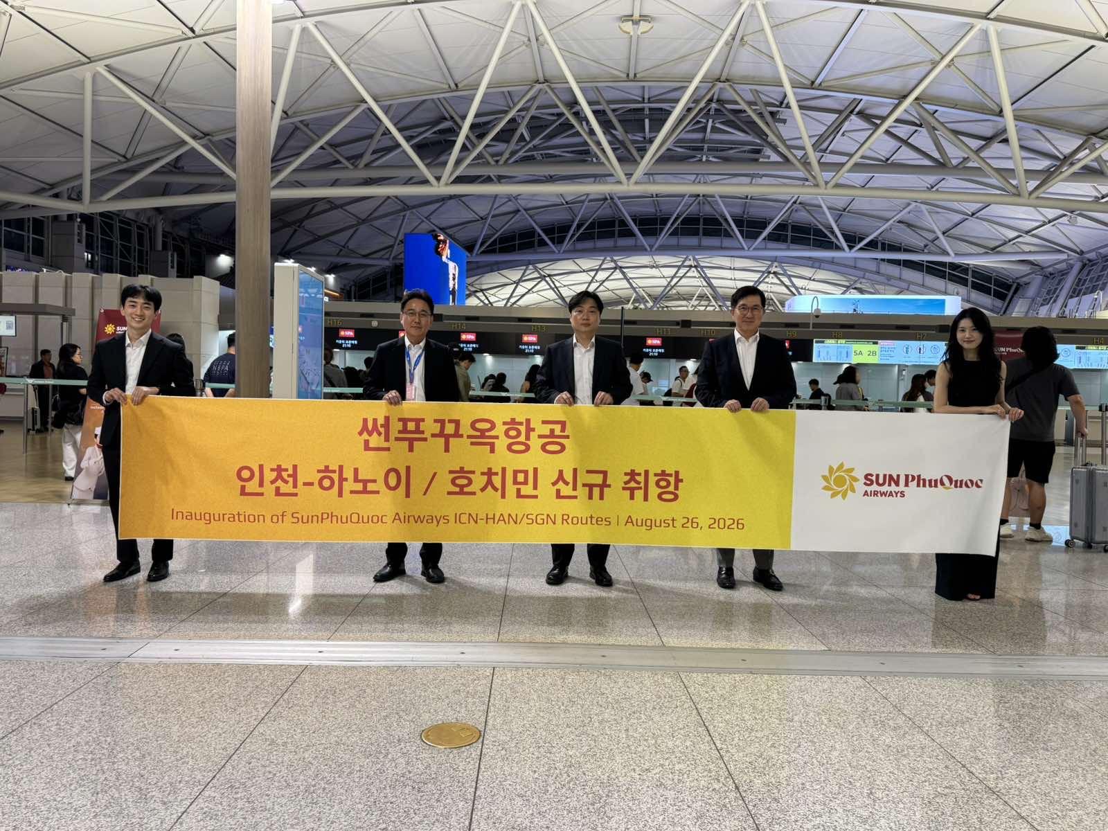 Sun PhuQuoc Airways khai trương hai đường bay thẳng Hà Nội - Seoul và TP.HCM - Seoul - 5