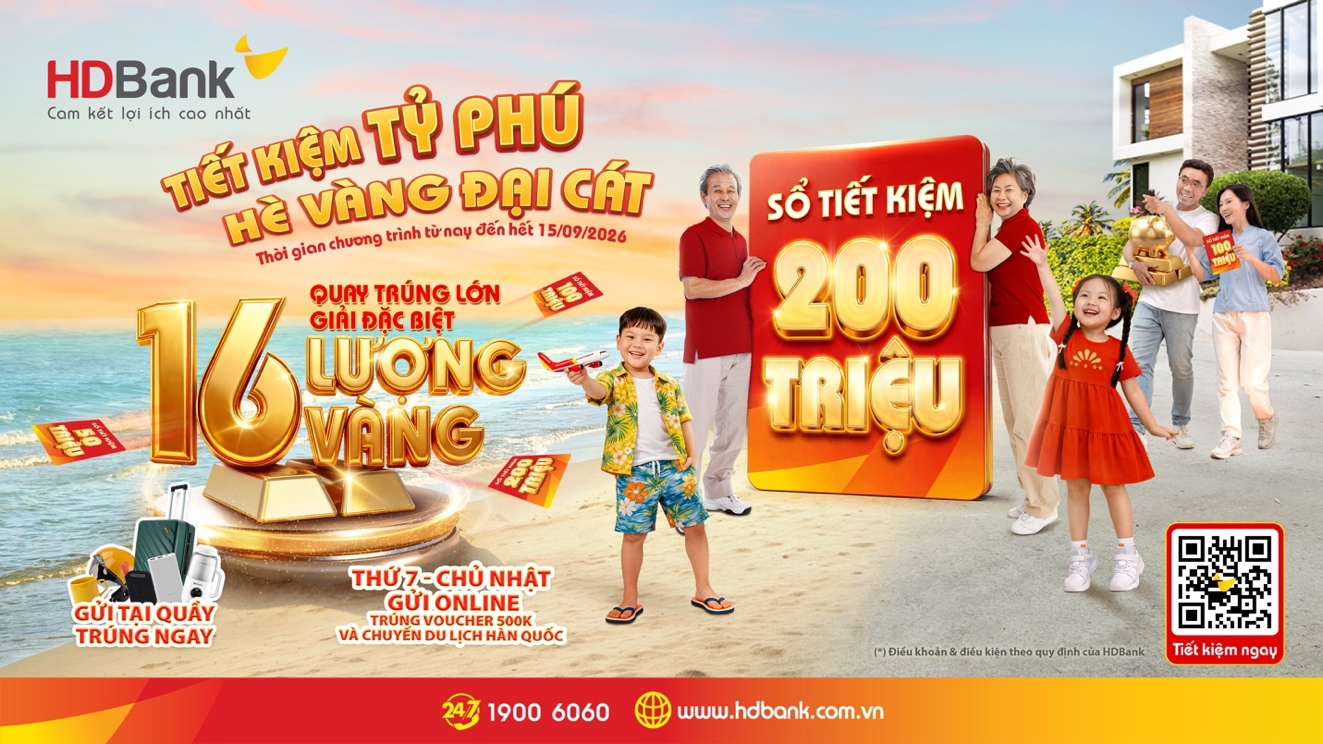 HDBank xác định chủ nhân 64 sổ tiết kiệm, cuộc đua săn 16 lượng vàng SJC vào chặng nước rút - 3