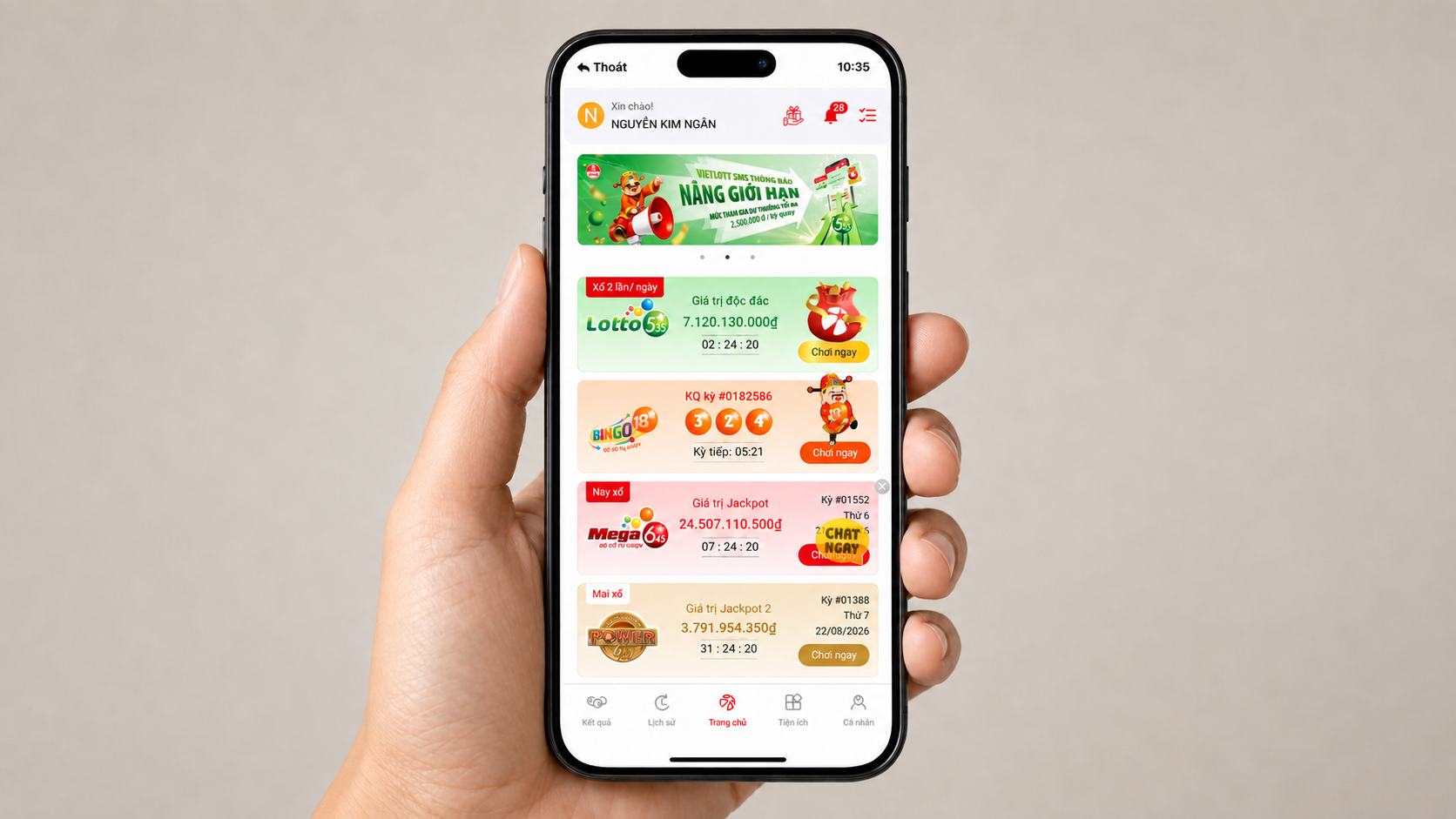 “Vía” may mắn gọi tên ai? BIDV tặng 30.000 đồng cho người mới trải nghiệm Vietlott SMS - 3