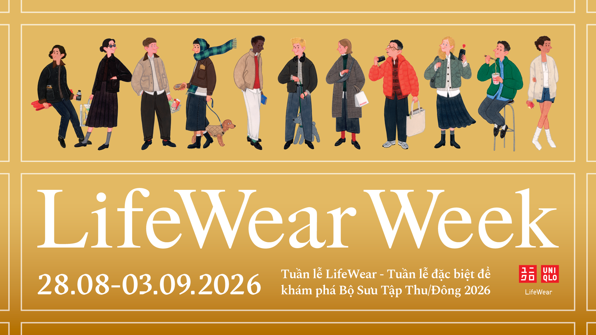 UNIQLO khởi động Tuần Lễ LifeWear trên toàn cầu từ 28/08 - 03/09 - 1