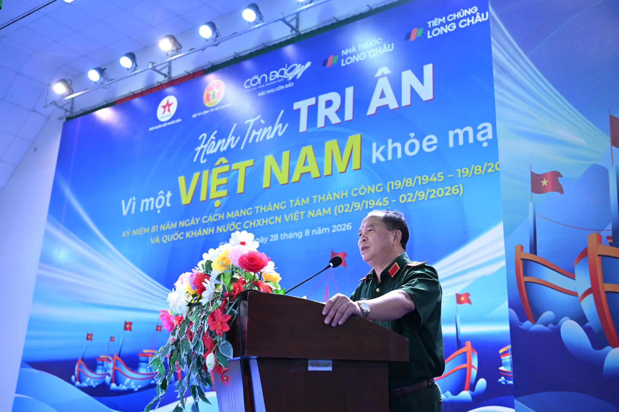 Long Châu đồng hành cùng Báo Quân đội nhân dân chăm sóc sức khỏe, tri ân người có công tại đặc khu Côn Đảo - 2