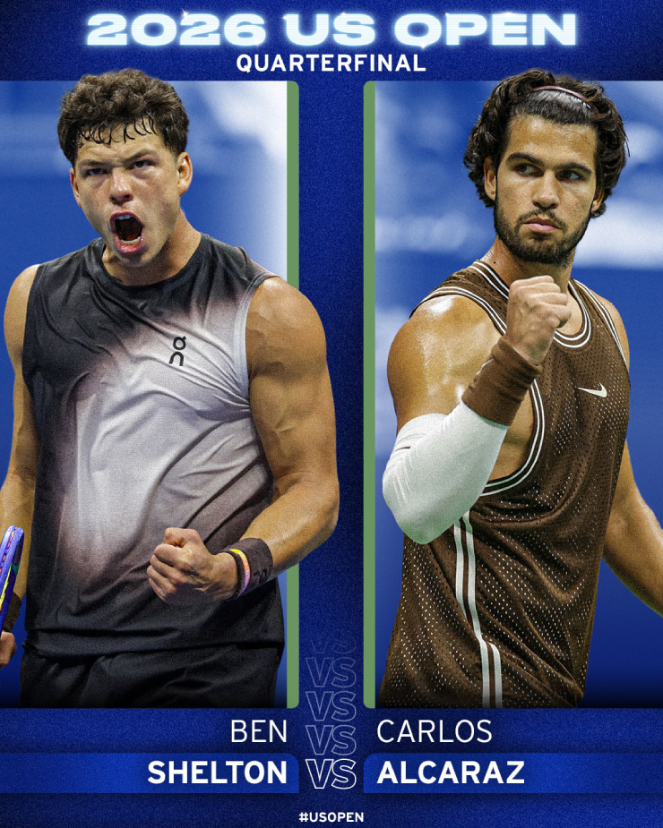 Tennis đỉnh cao US Open: Alcaraz đấu nảy lửa Shelton, Sabalenka phô diễn sức mạnh - 1
