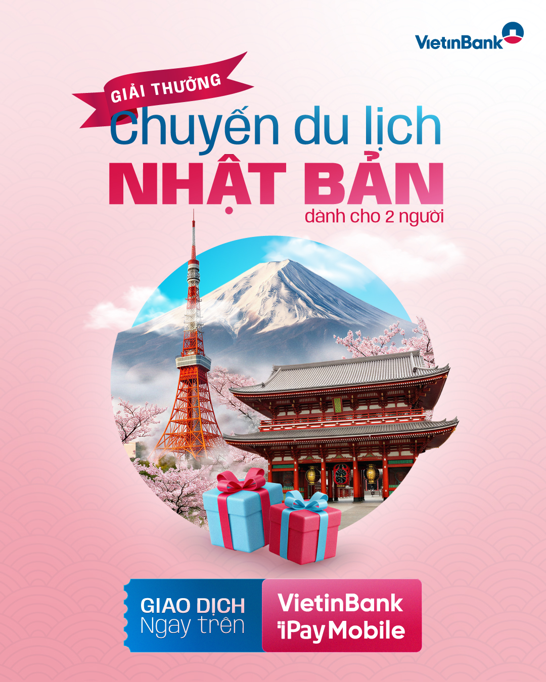Cơ hội du lịch Nhật Bản miễn phí với chương trình tích lũy giao dịch trên VietinBank iPay Mobile - 2