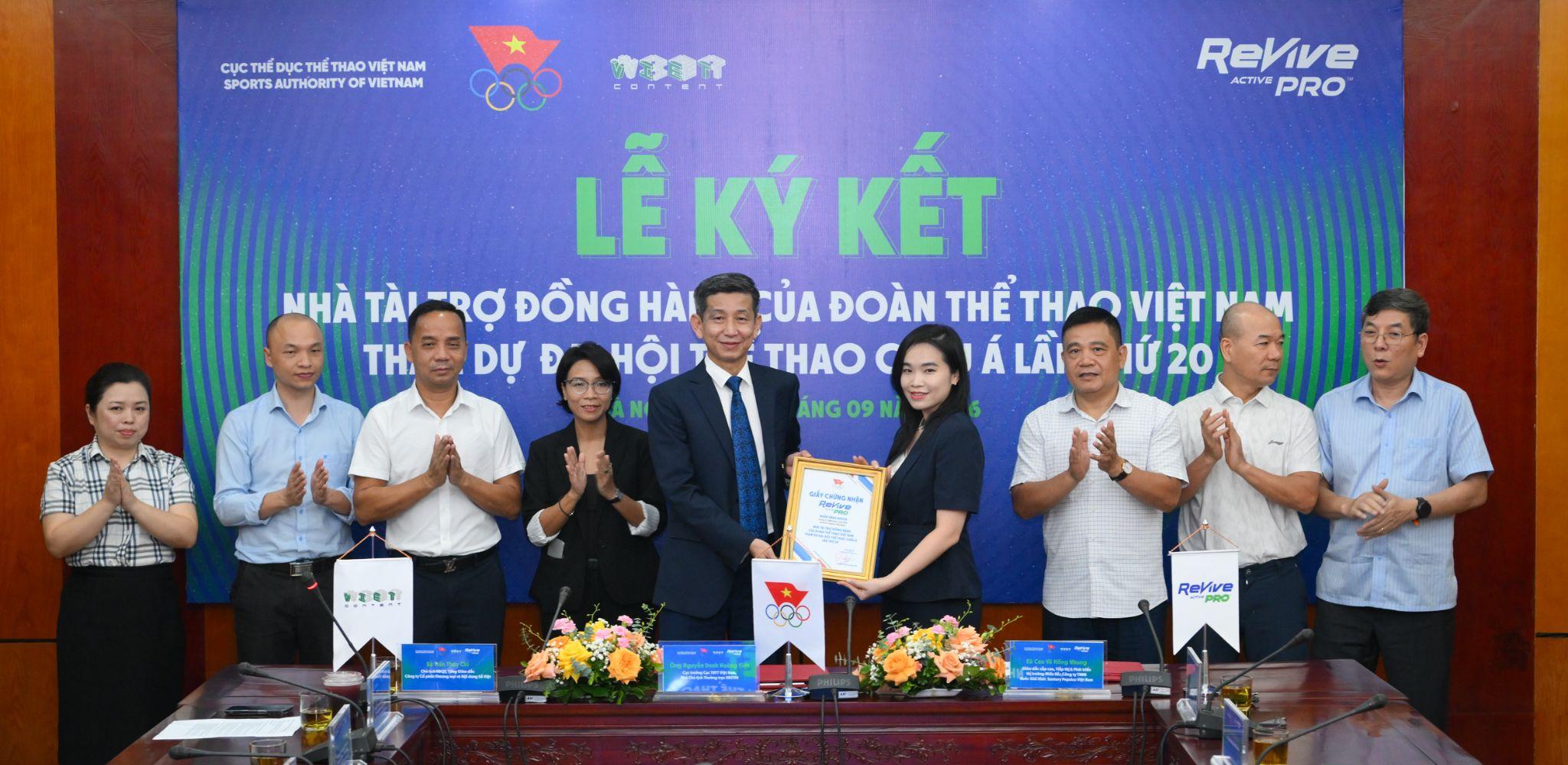 Chung một ý chí, cùng một niềm tự hào, Revive Thể Thao tiếp sức tuyển thủ Việt Nam tại ASIAD 20 - 1