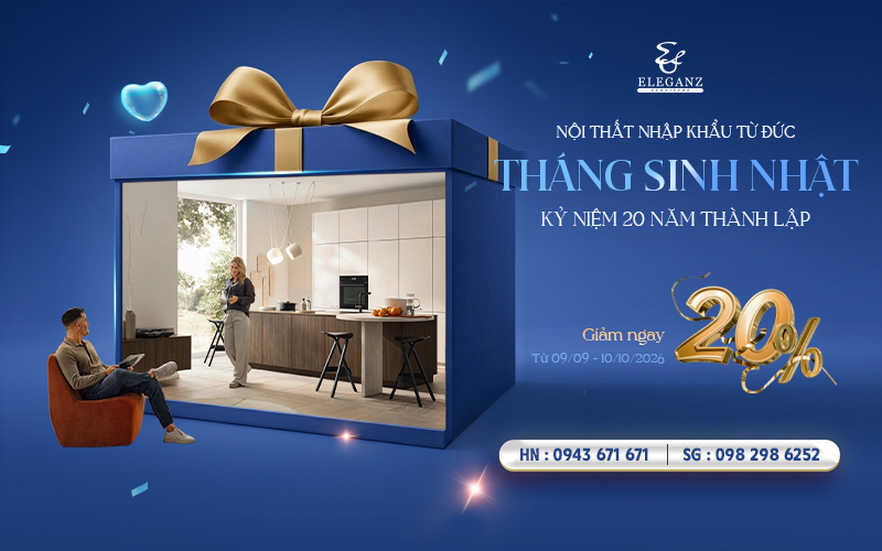 Eleganz Furniture Vietnam: 20 năm hành trình và chương trình ưu đãi đặc biệt nhân dịp sinh nhật - 1