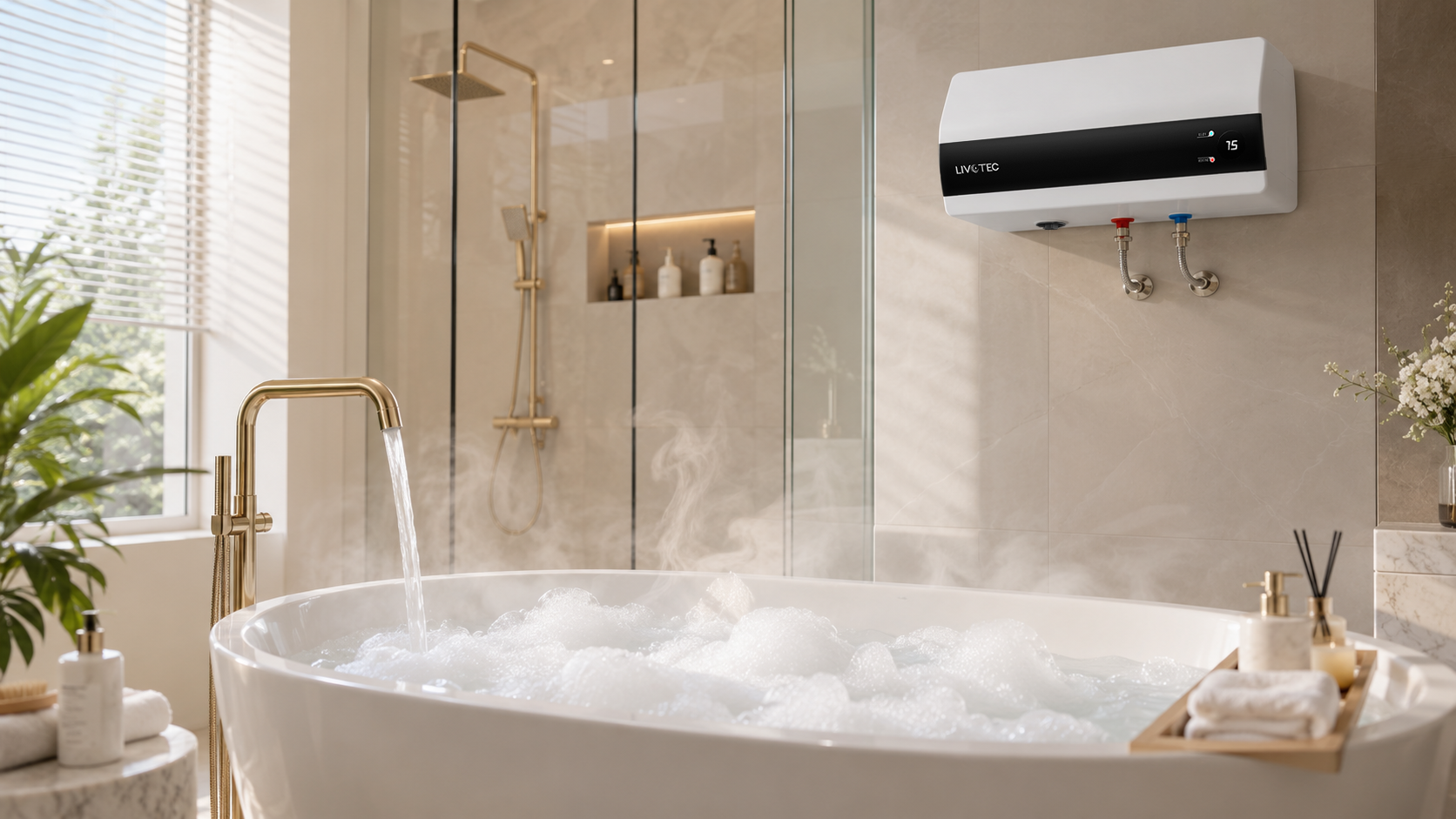 Bình nước nóng Livotec LWH-Series: Nóng nhanh, giữ nhiệt lâu tới 48h cho trải nghiệm tắm ấm trọn vẹn - 3