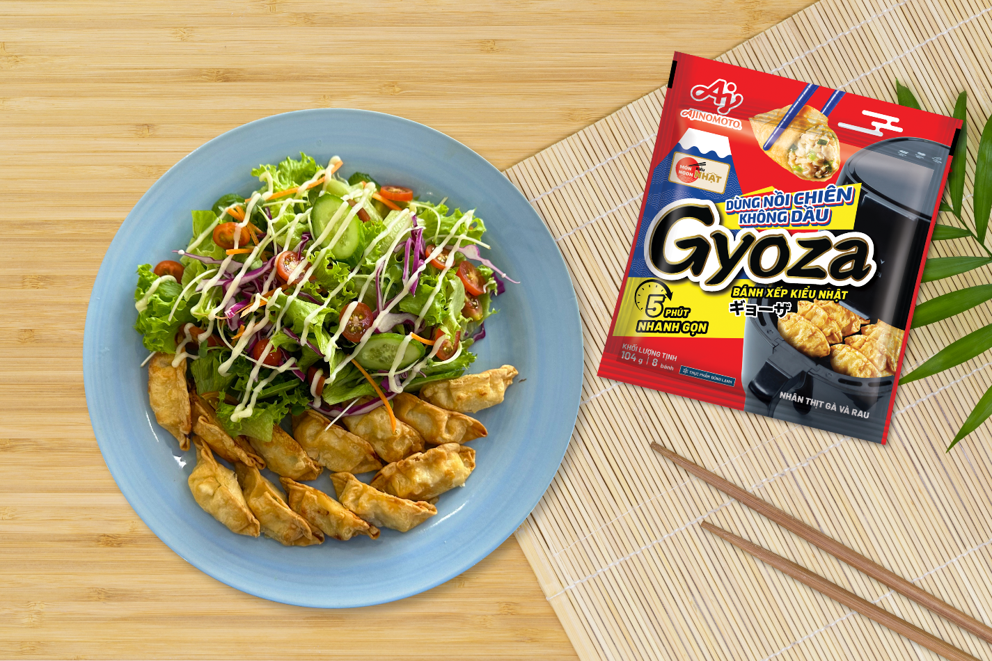 6 phút có ngay món bánh Gyoza chuẩn Nhật nóng hổi tại nhà - 4
