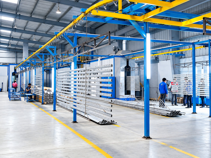 Dây chuyền sơn tĩnh điện tại Hà Nội: Giải mã hệ thống phía sau lớp phủ bền đẹp - 1