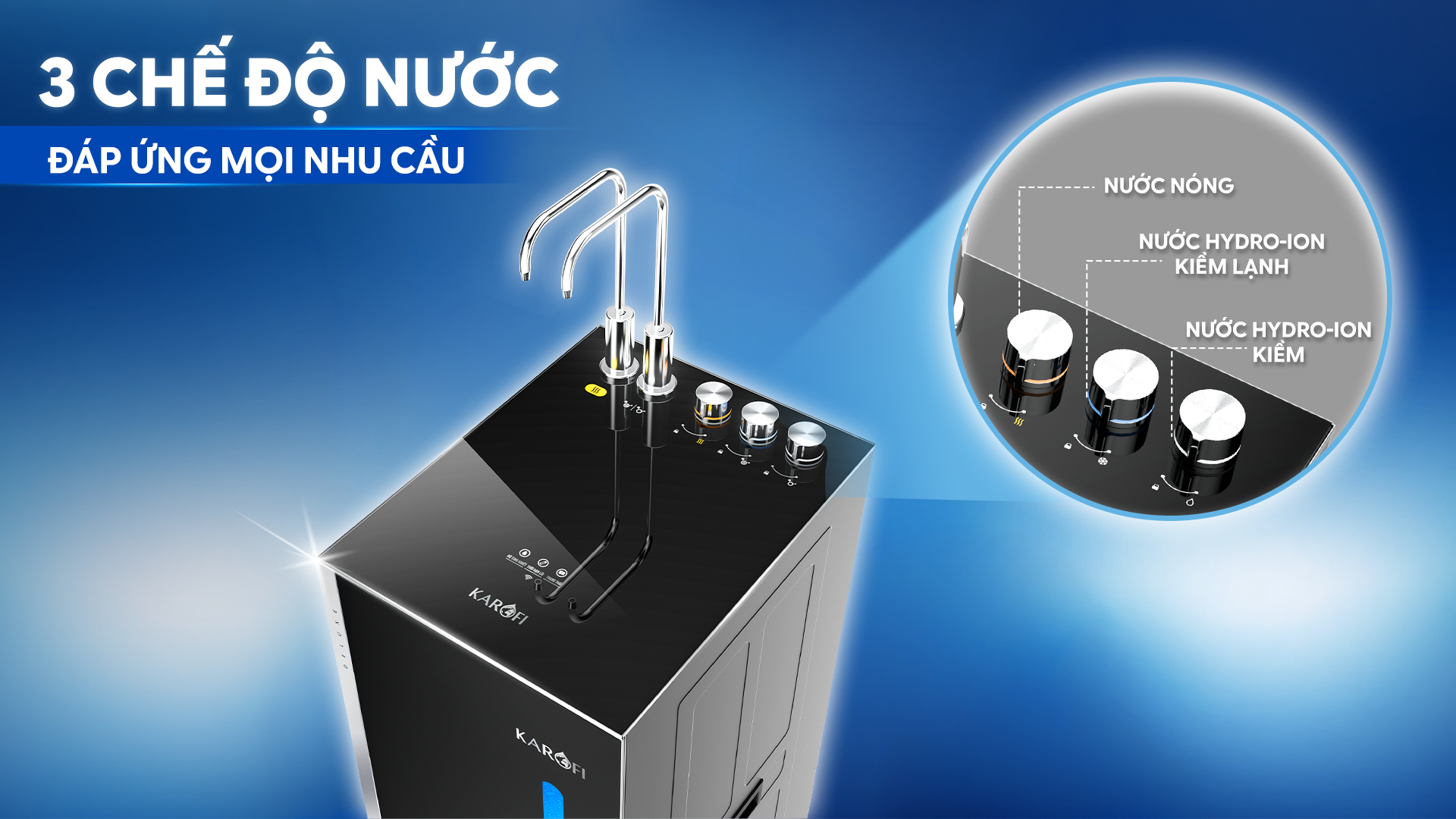 Karofi đưa quá trình điện phân từ bên trong máy ra gần hơn với người dùng - 4