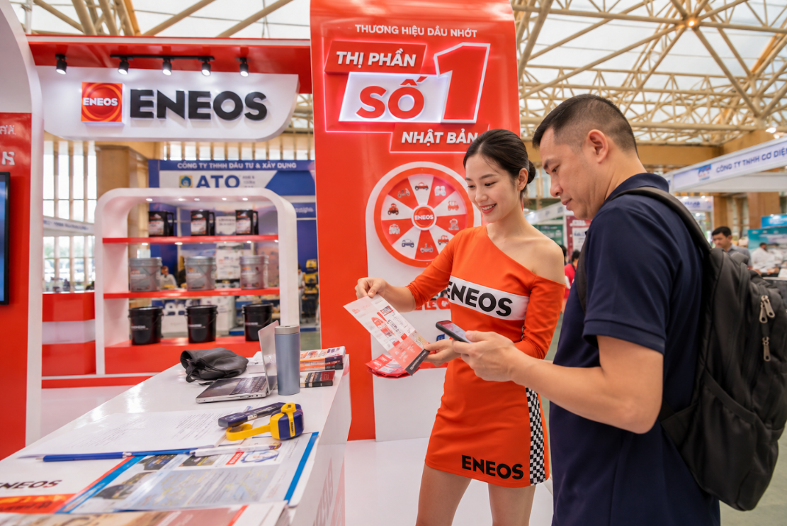 Dầu nhớt ENEOS mang tinh thần Nhật Bản kết nối cùng cộng đồng công nghiệp tại CONTECH VIETNAM 2026 - 3