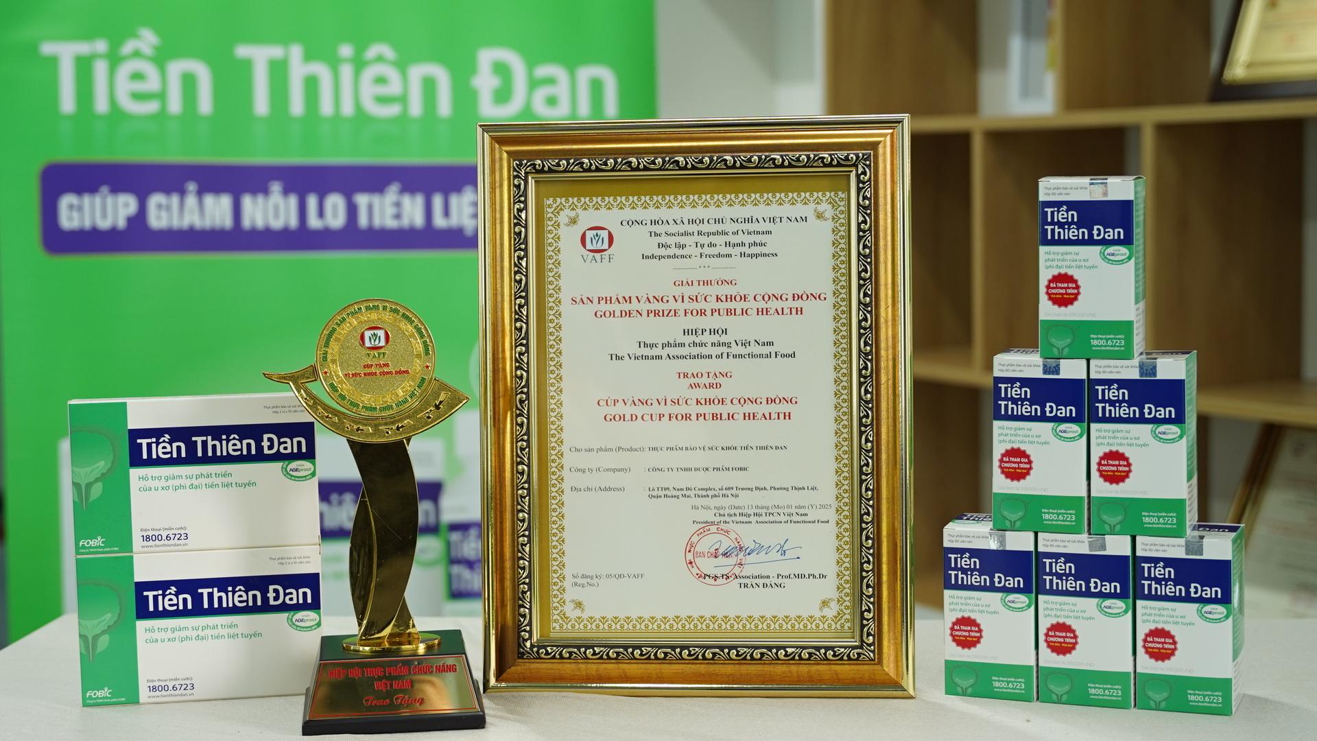 Tiền Thiên Đan: Hướng đi đột phá từ thảo dược được đánh giá cao tại Hội nghị VUNA 2026 - 6