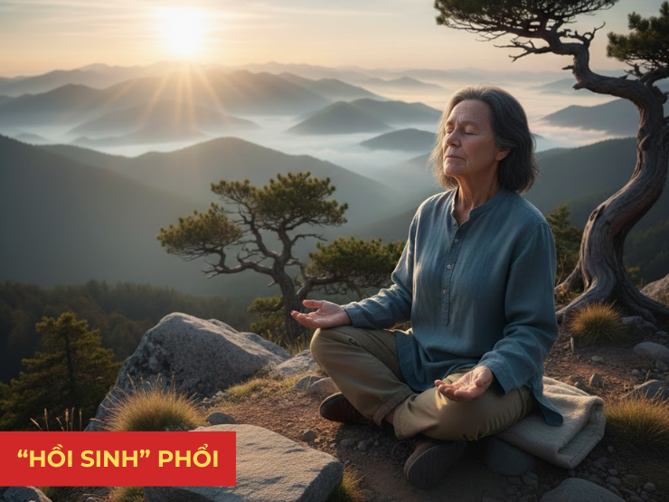 Cách hít thở “chuẩn không phải chỉnh” giúp bạn “hồi sinh” phổi, hết ho, long đàm, hơi thở hanh thông - 1