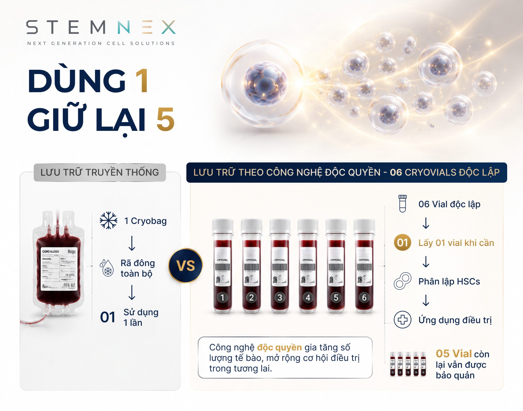 Lưu trữ tế bào gốc máu cuống rốn: lựa chọn được Dương Khắc Linh – Sara Lưu cân nhắc cho 4 con - 3