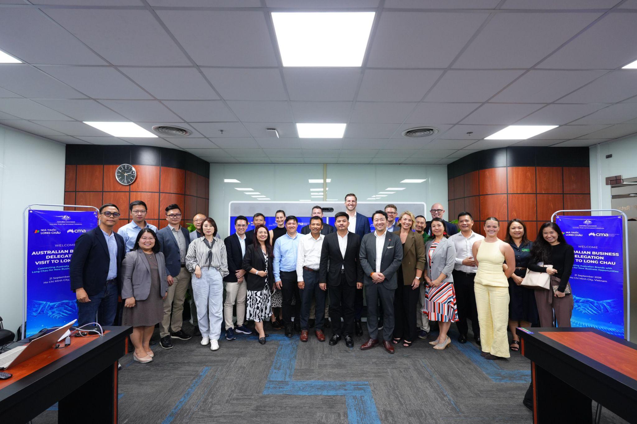 Cơ quan Thương mại và Đầu tư Chính phủ Australia và Long Châu mở rộng cơ hội phát triển thị trường thực phẩm bổ sung - 4