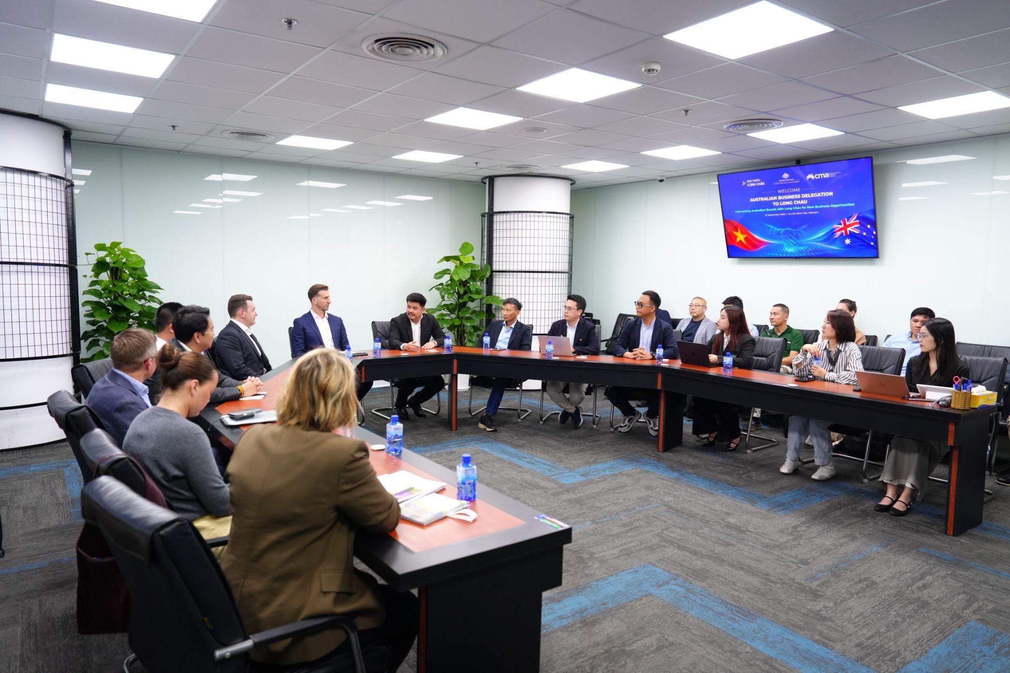 Cơ quan Thương mại và Đầu tư Chính phủ Australia và Long Châu mở rộng cơ hội phát triển thị trường thực phẩm bổ sung - 1