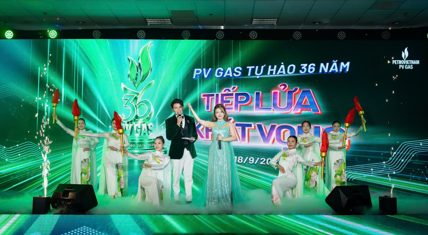 PV GAS kỷ niệm 36 năm thành lập: Tiếp lửa khát vọng, vững bước tương lai - 1