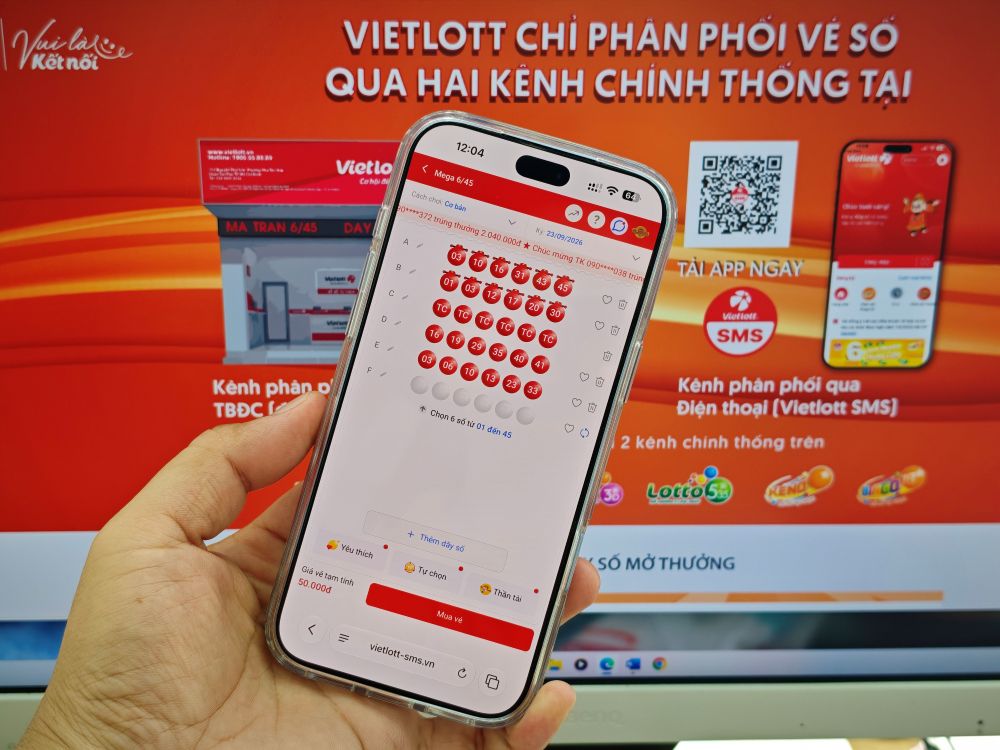 Jackpot xổ số Mega 6/45 của Vietlott tiến sát 100 tỷ đồng, người chơi sốt sắng “săn” giải - 3