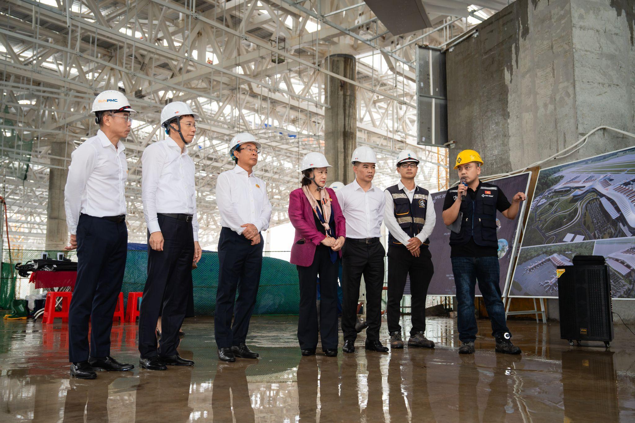 Nguyên lãnh đạo Đảng và Nhà nước đến thăm các dự án APEC đang thi công ‘thần tốc’ tại Phú Quốc - 2