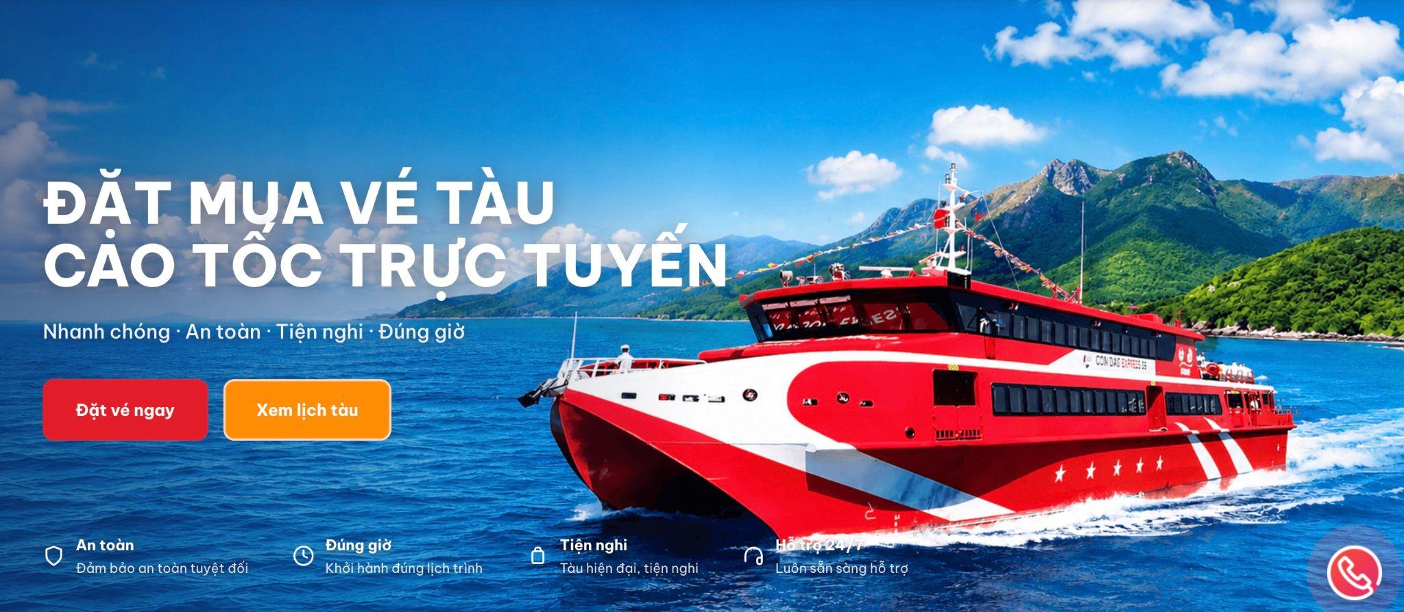 Vetauonline Express - Đặt vé tàu cao tốc thuận tiện cho hành trình đến các đảo - 1