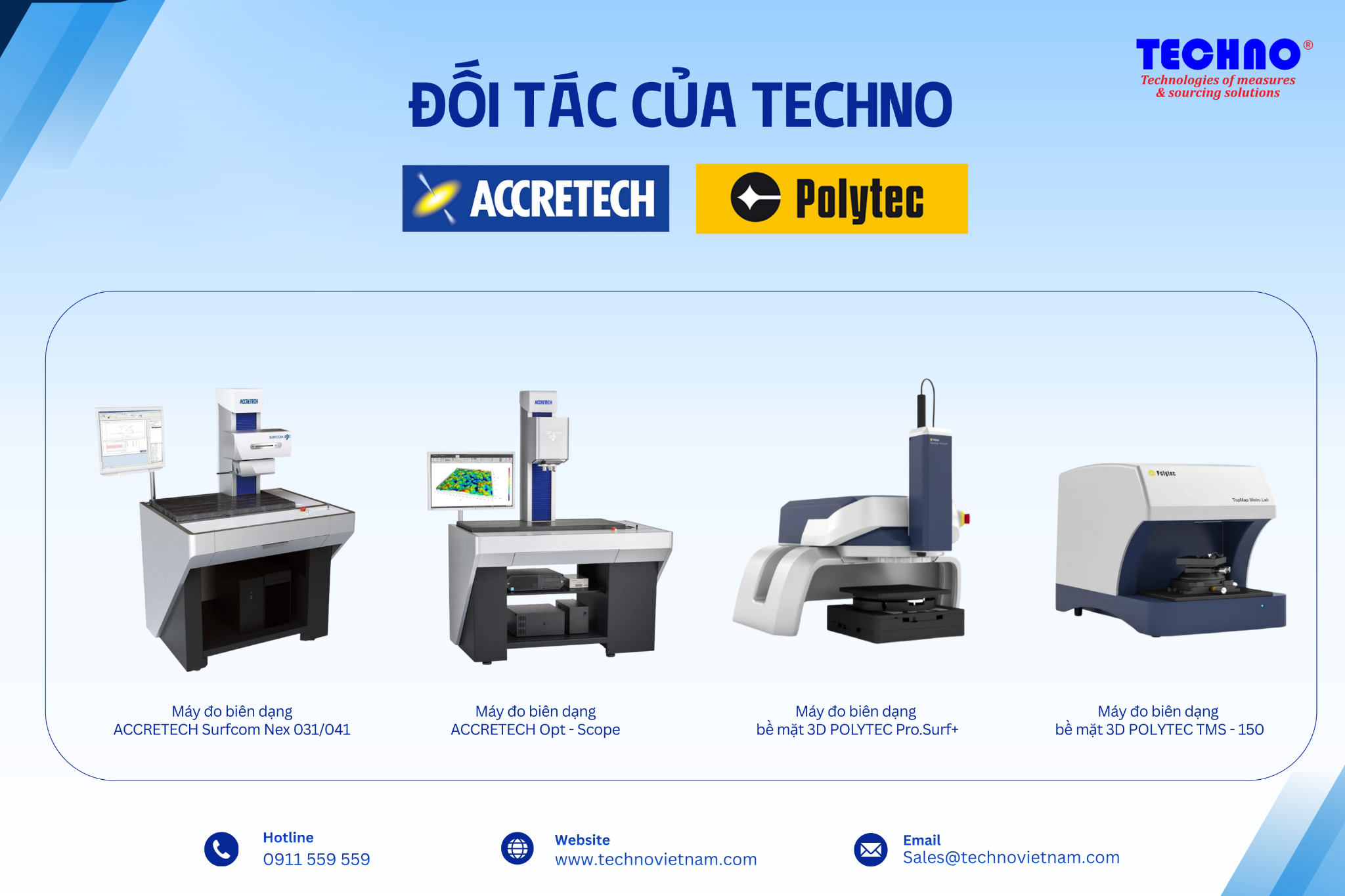 Techno - Kiểm soát chất lượng vật liệu với công nghệ đo lường chính xác - 2