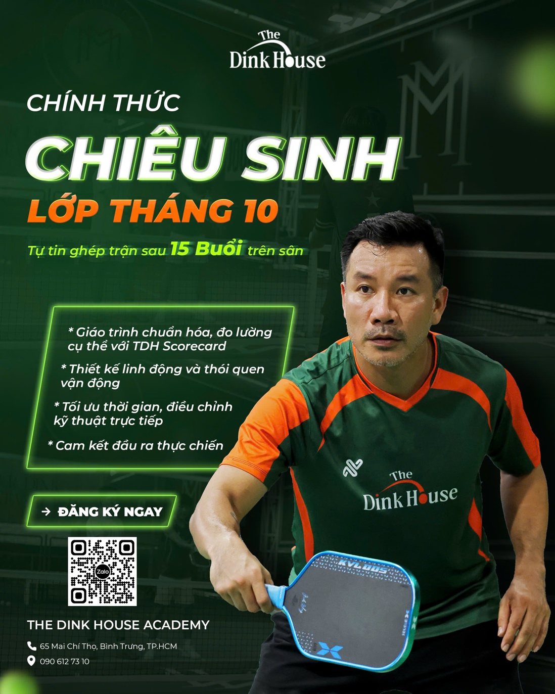 Diễn viên - đạo diễn Bá Cường: Vượt “bóng ma” chấn thương nặng trở thành người sáng lập học viên Pickleball - 5