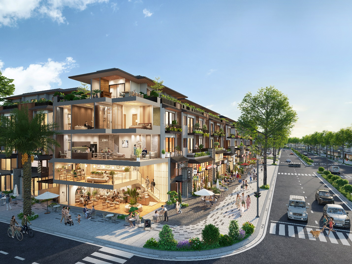 Shophouse - mô hình “hai trong một” trong nhịp sống đô thị hiện đại - 1