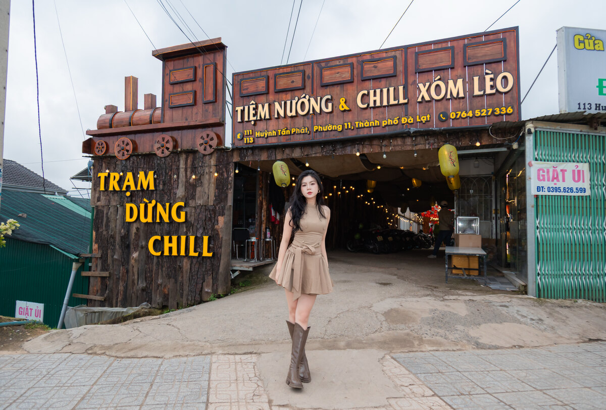 Tiệm nướng Trạm Dừng Chill: trải nghiệm BBQ bên tàu cổ và thung lũng nhà lồng Đà Lạt - 1