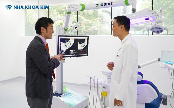 Nha Khoa Kim đầu tư Robot định vị X-Guide cấy ghép Implant công nghệ Hoa Kỳ - 2