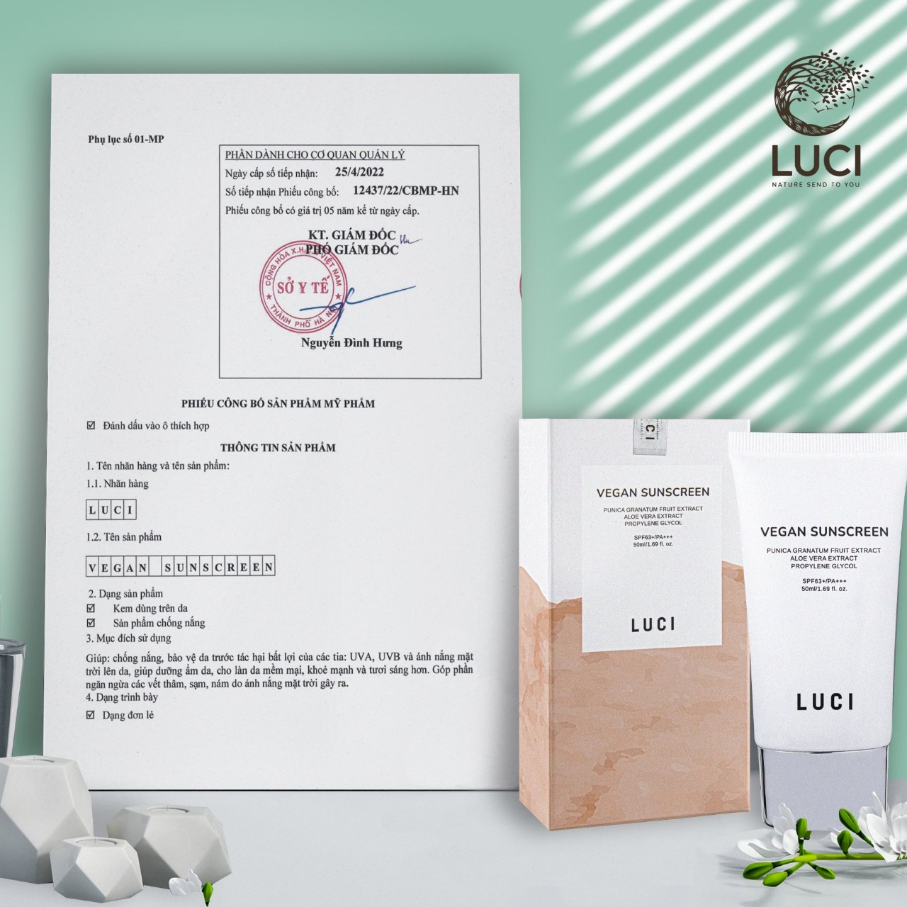 Kem chống nắng thuần chay Luci: thương hiệu mỹ phẩm thuần chay tiên phong được ưa chuộng hiện nay - 1