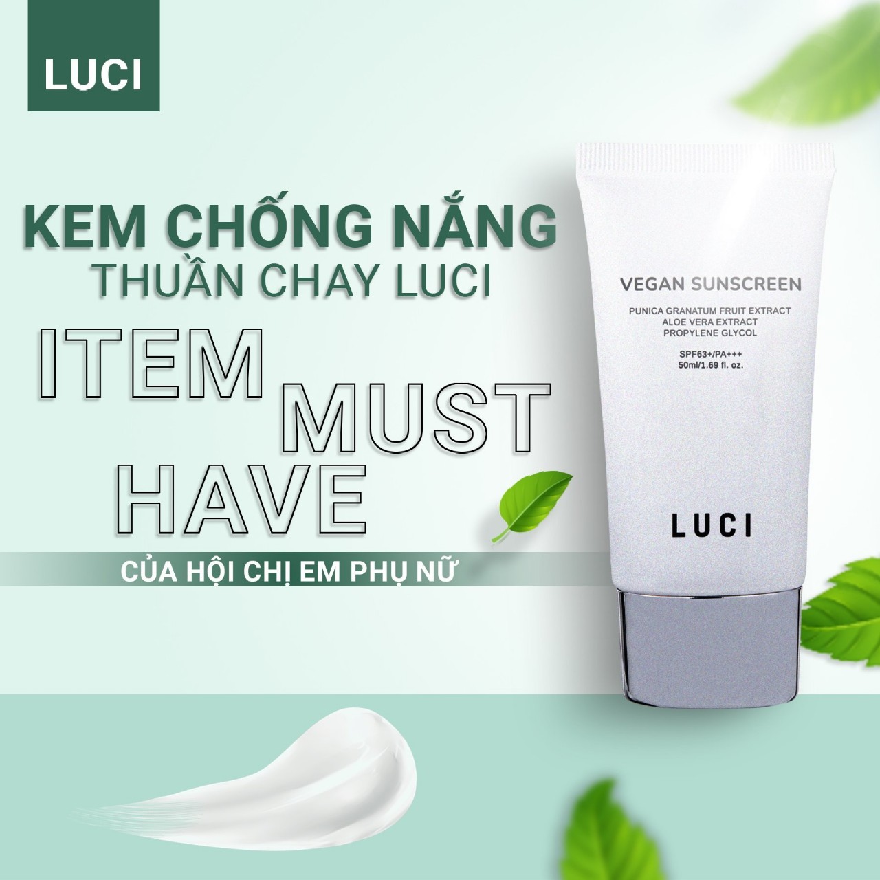 Kem chống nắng thuần chay Luci: thương hiệu mỹ phẩm thuần chay tiên phong được ưa chuộng hiện nay - 2