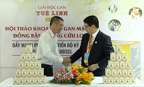 Giải độc gan Tuệ Linh Plus cùng Hội gan mật Việt Nam tổ chức Hội thảo Gan mật tụy, Đồng bằng Sông Cửu Long - 3